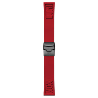 FPX.2406.31B.K Luminox Genuine Rubber Strap - Red 24mm