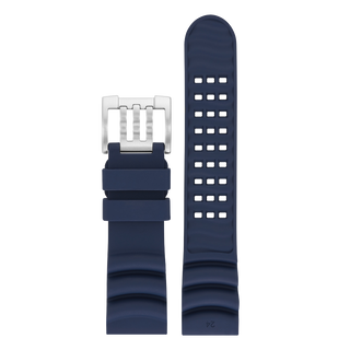 Luminox Scott Cassel Rubber Watch Strap - Blue 24mm