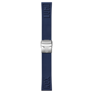 Luminox Genuine Rubber Strap - Navy Blue 24mm