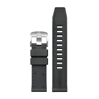 Luminox Rubber Watch Strap - Black 24mm