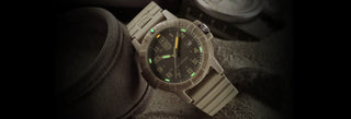 With the new Sea Turtle 0320 series, Luminox presents a further development of its Leatherback sea turtle series: now comes the sand turtle.