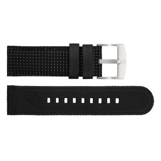 FN2403.20Q Luminox Textile Watch Strap - Nylon Black 24mm