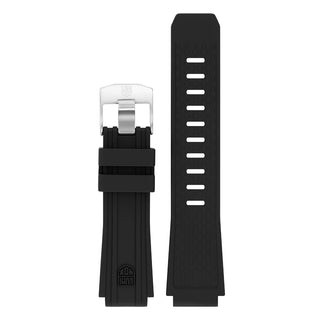 FPX.0200.22Q.K Rubber Watch Strap - Black 20mm