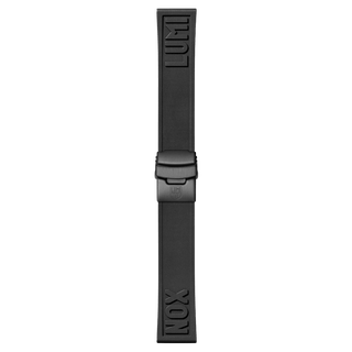 FPX.2406.21B.K Luminox Genuine Rubber Strap - Black 24mm