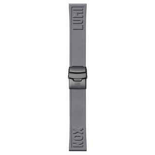 FPX.2406.80B.K Luminox Genuine Rubber Strap - Grey 24mm