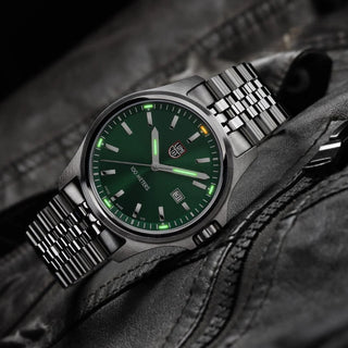Sports Timer Green Dial 43mm Watch - XL.2537