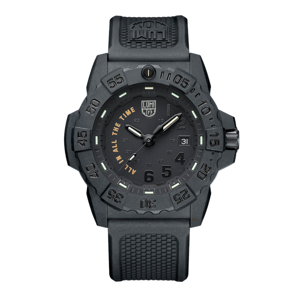 Luminox Navy SEAL Blackout Limited Edition 45mm Men's Watch - XS.3501 ...