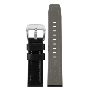 Luminox Genuine leather Watch Band - Black 24 mm Strap | Luminox  Australia