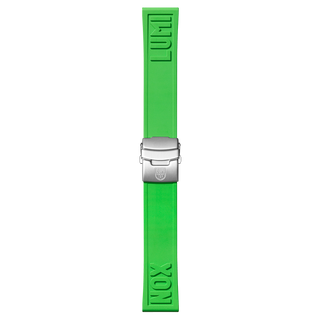 Luminox Genuine Rubber Strap - Neon Green 24mm