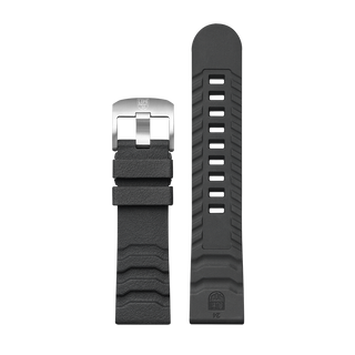 Luminox Rubber Watch Strap - Dark Grey 24mm