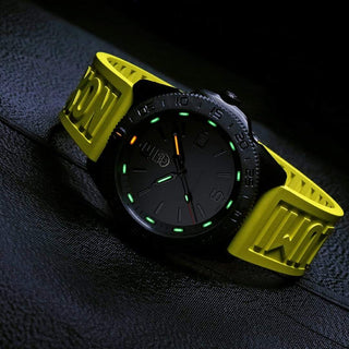 Pacific Diver, 44 mm, Diver Watch - 3121.BO.GF, UV shot with green and orange light tubes