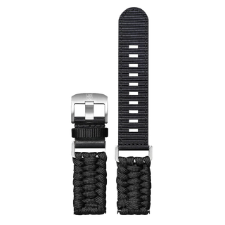 Luminox Paracord Watch Strap - Black 24mm