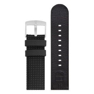 Luminox Webbing Textile Watch Strap - Nylon Black 24mm